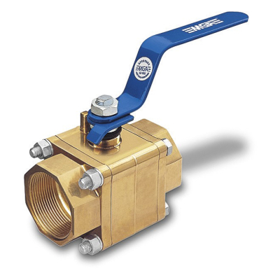 Válvulas de Esfera Tripartida Latão Forjado Classe 300